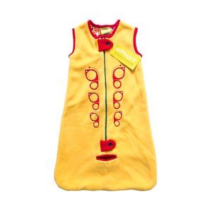 Eleanor by Kalencom Yellow Baby Sleeping Bag - 0-9 mos. Infant Fleece Sleep Sack